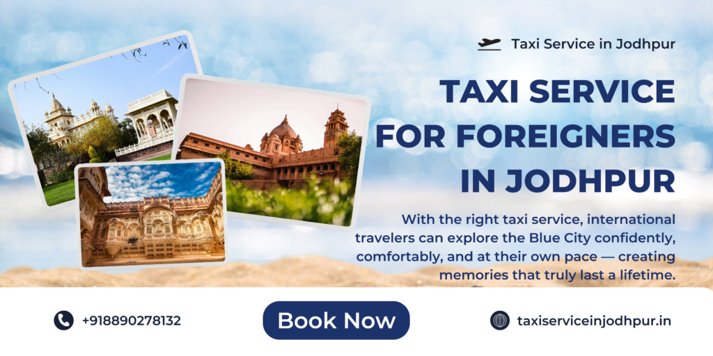 Taxi Service for Foreigners in Jodhpur